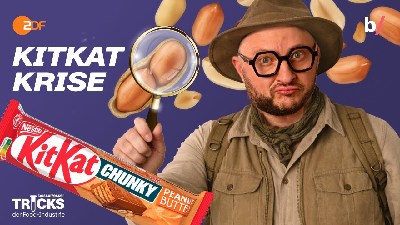 Peanut Prank: Sebastian Lege röstet KitKats Erdnuss Legende