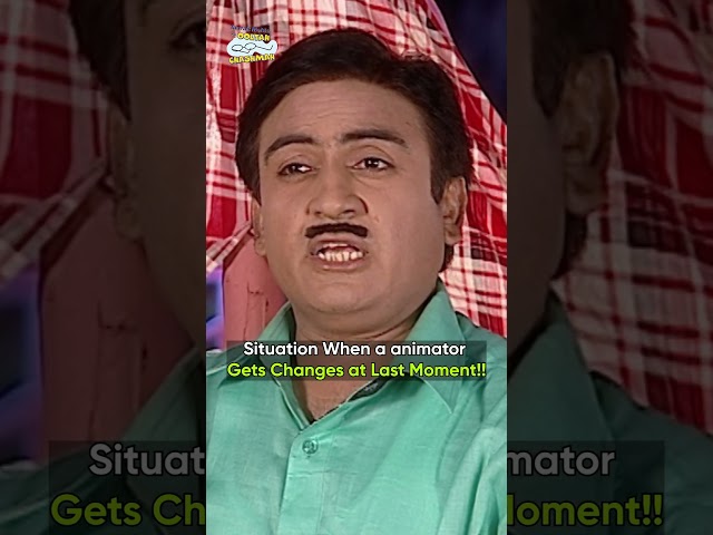 Tag Your Animator friend!#tmkoc #trending #relatable #shorts #comedy #reels