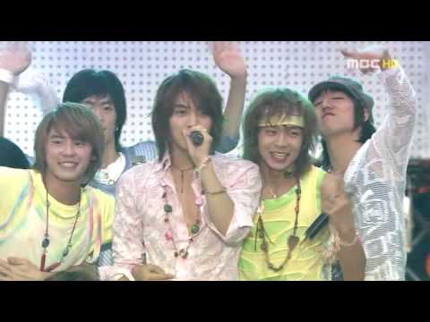 DBSK - HiYaYa + The Way U Are (MBC Korea Music Youth Festival) LIVE