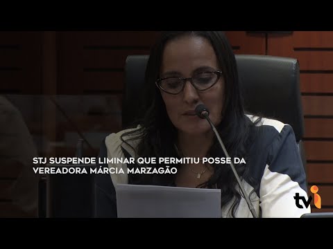 Vídeo: STJ suspende liminar que permitiu posse da vereadora Márcia Marzagão