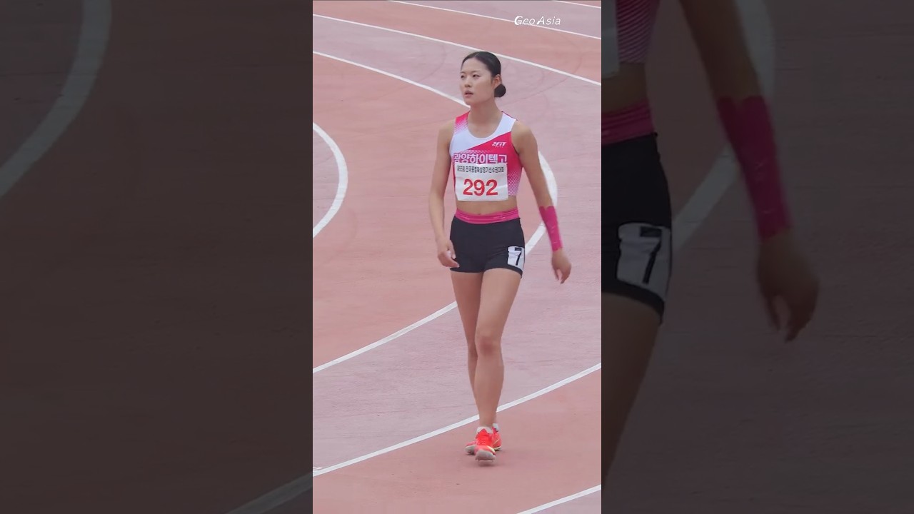 여고부 400m 최강자!! 최지우(광양하이텍고) #athletics #최지우 #여자육상 #trackandfield #sportstar #shorts