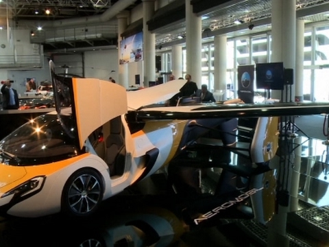 Flying car costing $1 million unveiled at Monaco Auto Show