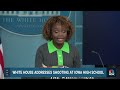 White House addresses Iowa high school shooting  - 01:49 min - News - Video