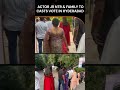 Actor JR NTR & His Family Arrive at Polling Booth to Cast Votes in Hyderabad | News9 | #shorts