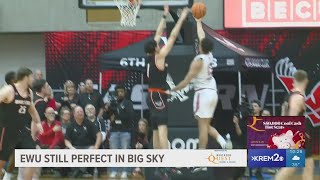 EWU men's basketball still perfect after win against Idaho State