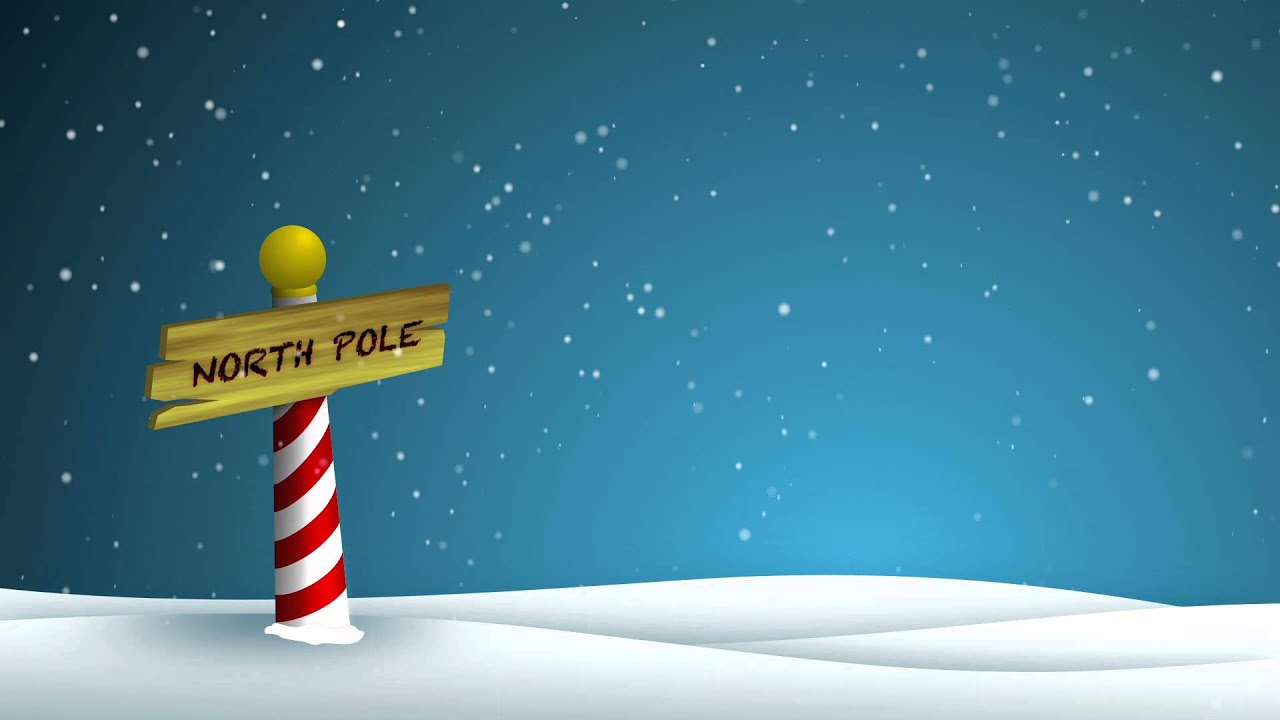 North Pole HD Background Loop YouTube