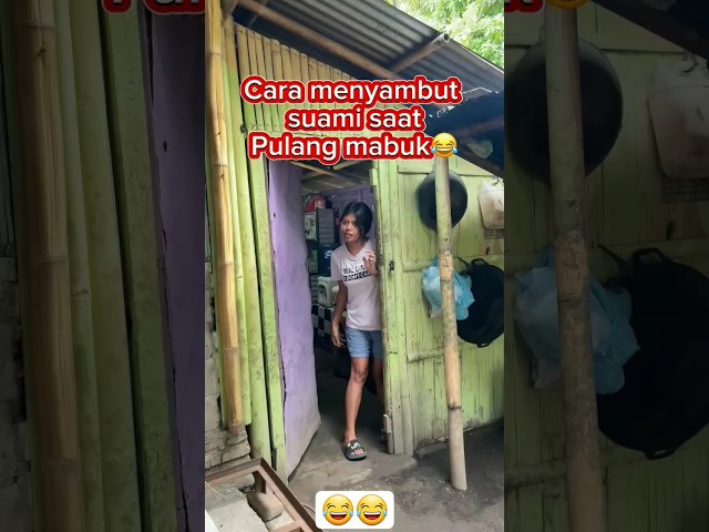 menyambut suami#rakatskill #videolucu #shortvideo #komedi