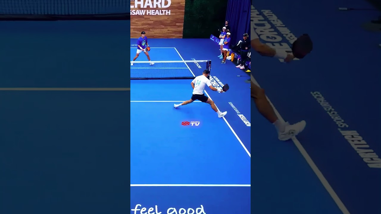Sly move 🥶 #pickleball #pickleballislife #pickleballhighlights