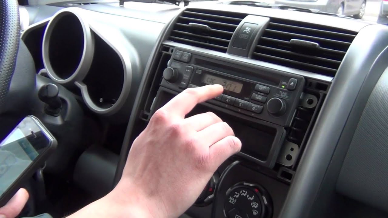 Remove stereo 2003 honda element #2