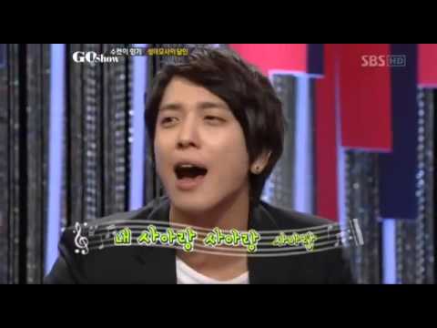 121214 CNBLUE Go Show ホンギのモノマネ