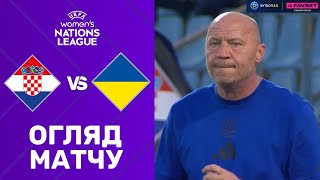 Хорватія – Україна. Ліга націй (жінки), груповий етап / Огляд матчу