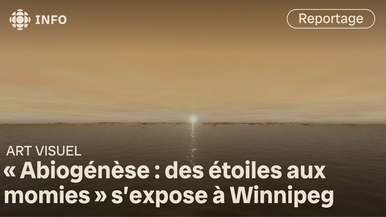 Julie Tremble expose « Abiogénèse : des étoiles aux momies »