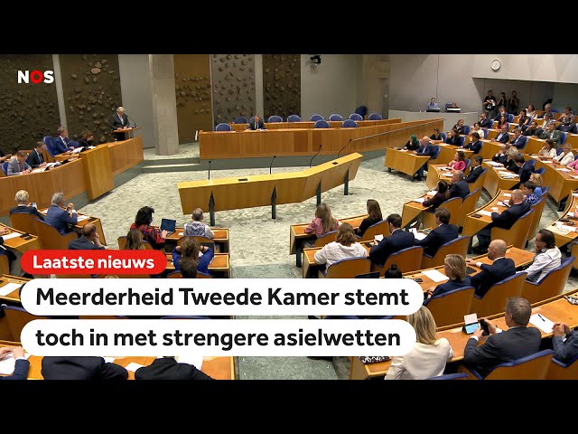 Tweede Kamer stemt voor strengere asielwetten