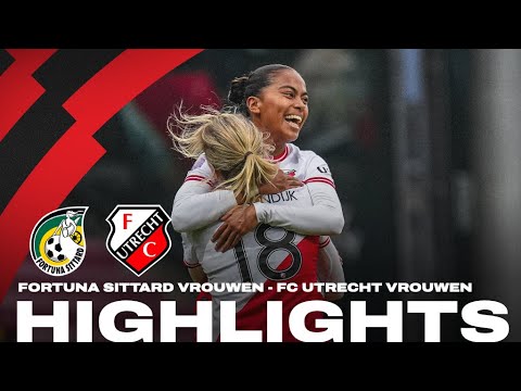 Fortuna Sittard Vrouwen - FC Utrecht Vrouwen | HIGHLIGHTS