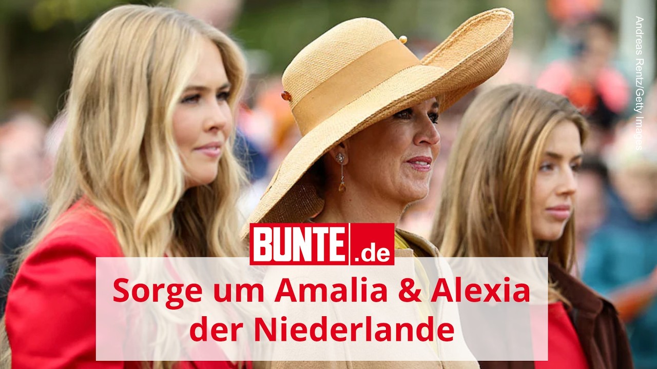 Sorge um Amalia & Alexia der Niederlande
