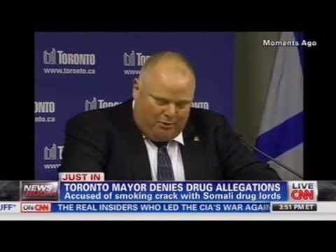 Mayor rob ford smoking crack youtube