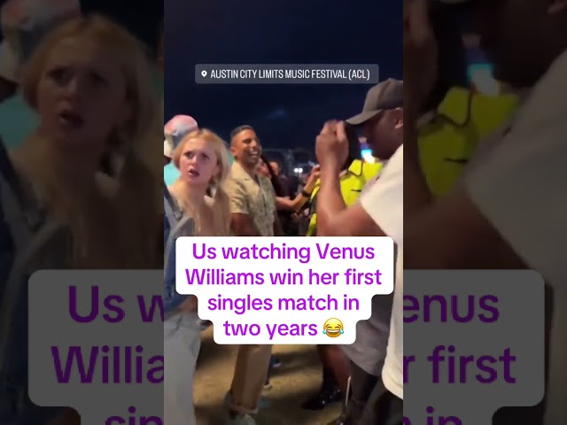 Venus Williams fans everywhere right now 🤣👏 (via @queenku_/TT, @hayleykline/IG)