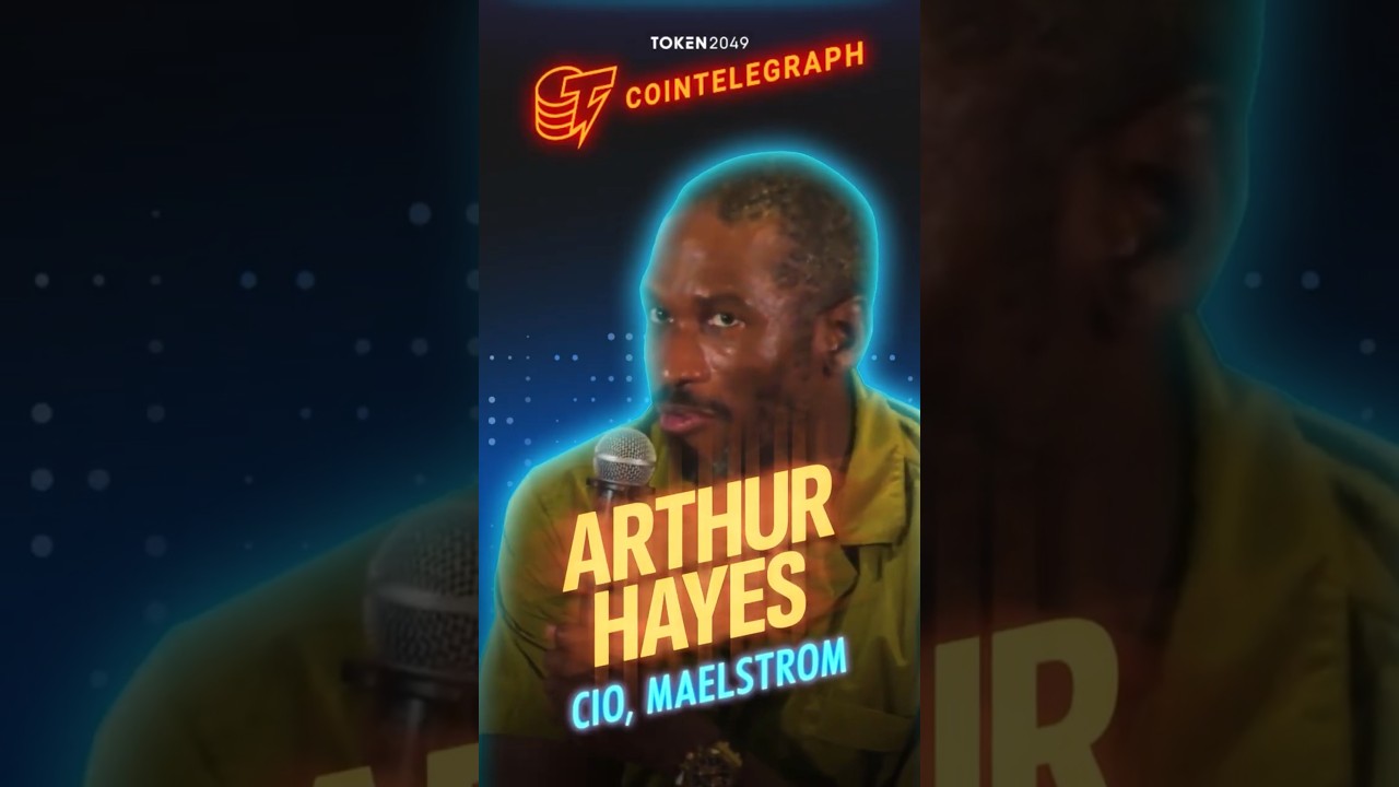 Tether is the bank in human history! - Arthur Hayes at Longitude by Cointelegraph shorts