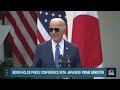 Watch: Biden holds joint press conference with Japanese prime minister | NBC News  - 35:05 min - News - Video