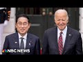 Watch: Biden holds joint press conference with Japanese prime minister | NBC News