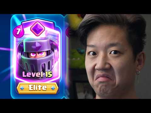 Using MAXED Evolution Mega Knight in Mid Ladder