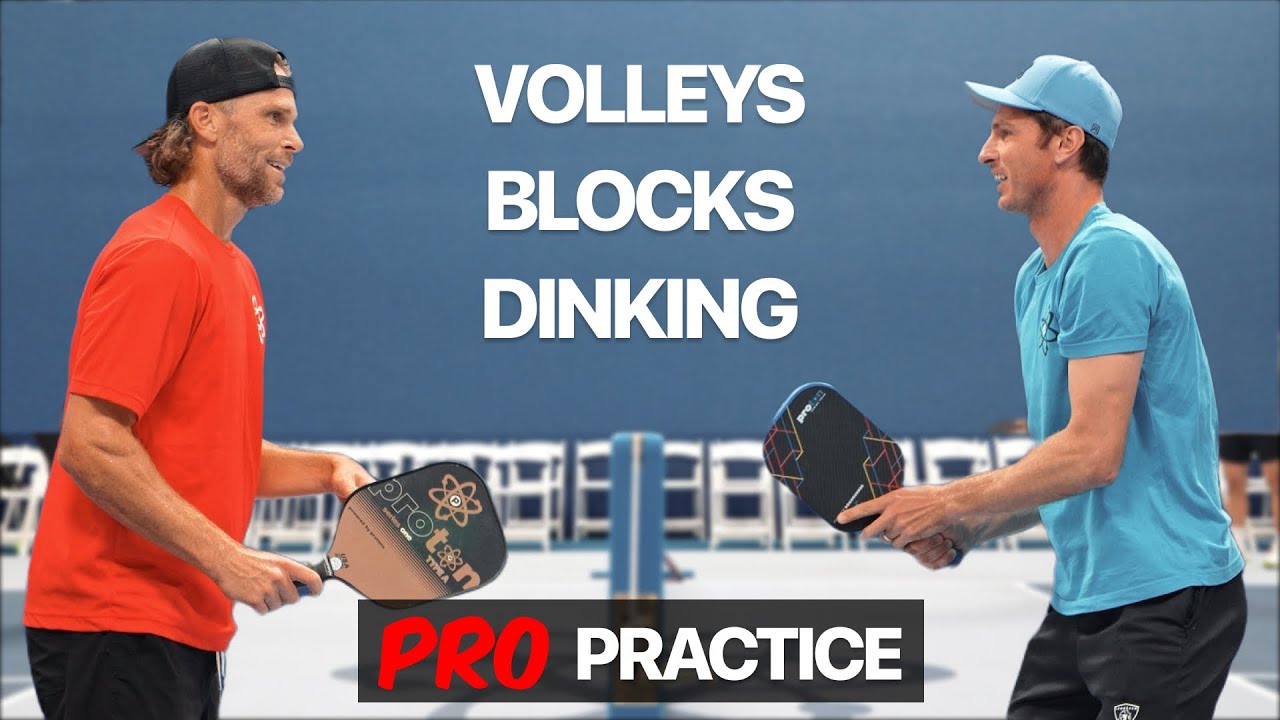 Pros Drilling: Andrei Daescu, Travis Rettenmaier, Donald Young | New Proton Paddle