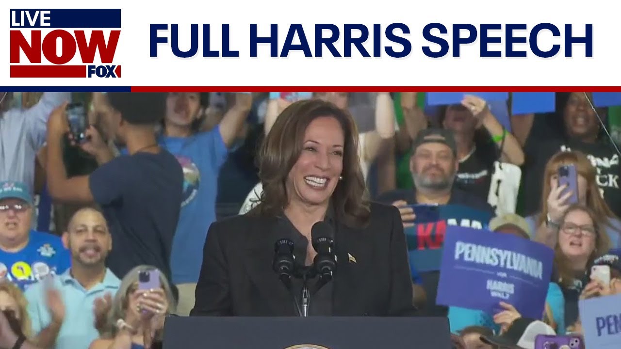 FULL SPEECH: Harris speaks at campaign rally in Pennsylvania | LiveNOW from FOX