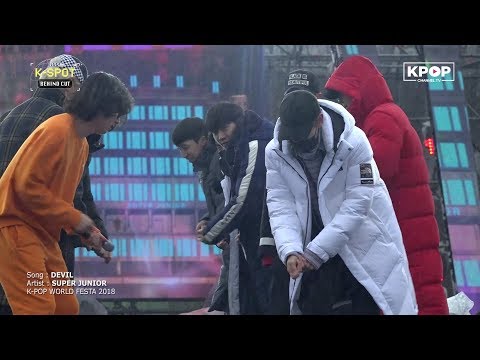 SUPER JUNIOR - DEVIL (Rehearsal @ K-POP World Festa 2018)