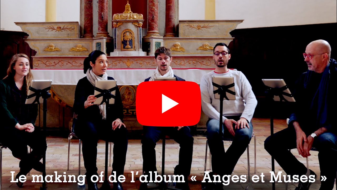 video Le making of de l'album « Anges et Muses »