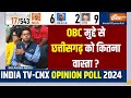 India TV CNX Chhattisgarh Opinion Poll - OBC मुद्दे से छत्तीसगढ़ को कितना वास्ता ?  BJP Vs Congress