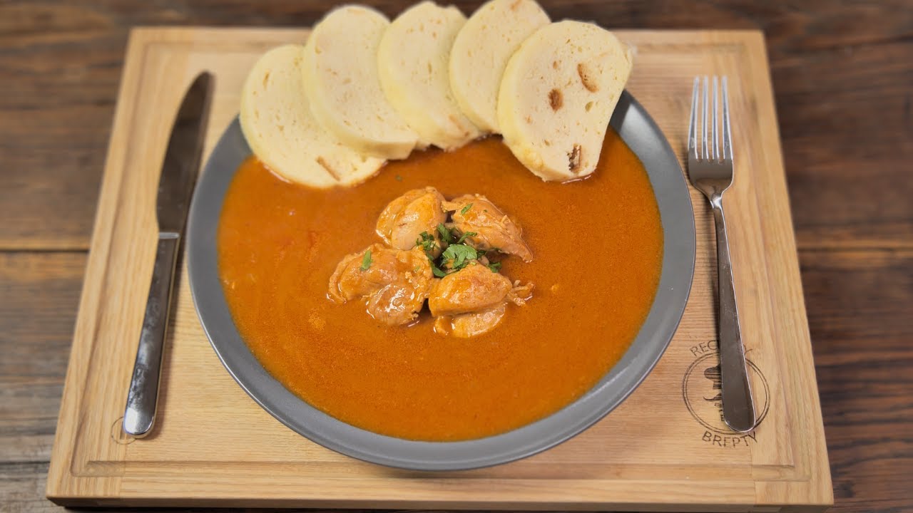 Kuře na paprice: Krémová omáčka kterou si zamiluješ