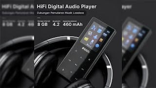 Pratinjau video produk RUIZU HiFi Digital Audio Player DAP MP3 Player Bluetooth 8GB - D29