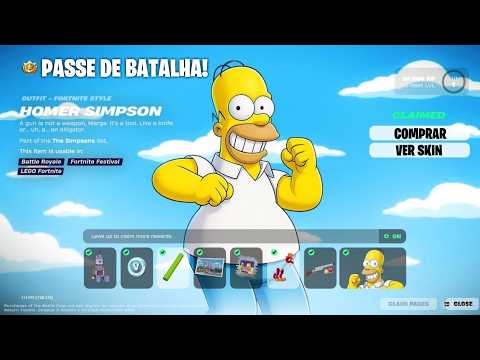 🔥FREE HOMER SKIN FOR EVERYONE NOW IN FORTNITE! HOW TO GET NEW FREE REWARDS! PS/XBOX/PC