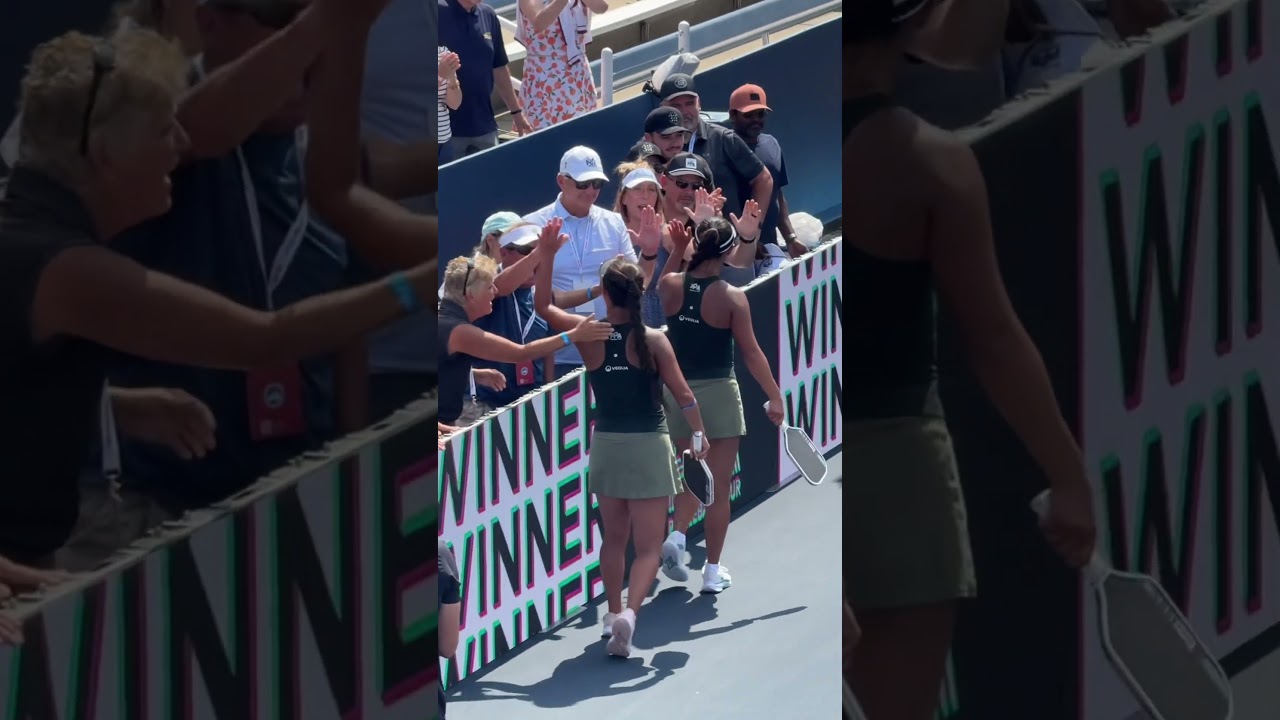 SPECIAL MOMENT for the Kawamotos as they win their first PPA Tour pickleball title 🙌