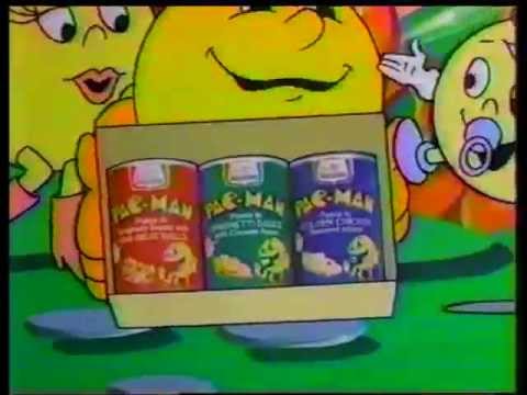 Chef Boyardee Pac-Man Pasta 1984 Commercial - YouTube