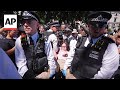 More than 70 arrested at UK protests in support of banned Palestine Action