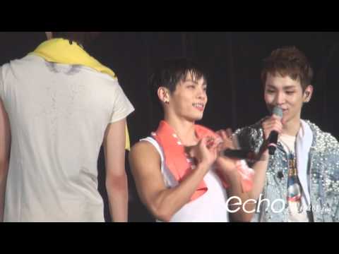 120721 SHINee Jonghyun Imitates Key's JUDAS dance