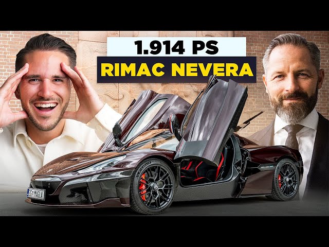Das schnellste Auto das ich je gefahren bin 🤯 | 1914PS Rimac Nevera vom CEO persönlich!