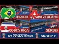 FIFA WORLD CUP 2018 RUSSIA Group E Official Buses Volvo 9800 v1.0