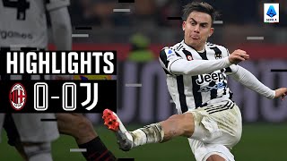 AC Milan 0-0 Juventus | Points Shared at the San Siro! | Serie A Highlights