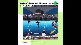 Watch as Jay Leno throws trust into the mix with a dash of humor on the basketball court! 😂🏀