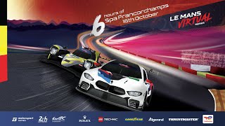 LIVE: Le Mans Virtual Series: Round 2 - Spa-Francorchamps