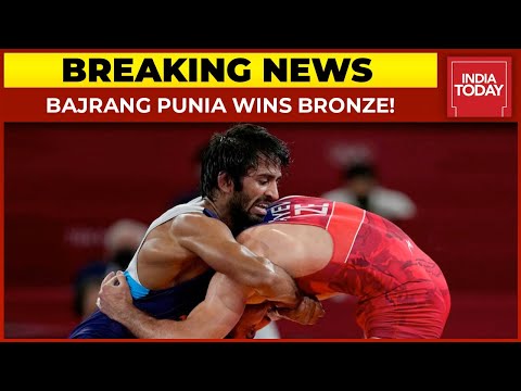 Bajrang Punia gets bronze in 65 kg freestyle wrestling at Tokyo Olympics Bajrang Punia gets bronze in 65 kg freestyle wrestling at Tokyo Olympics