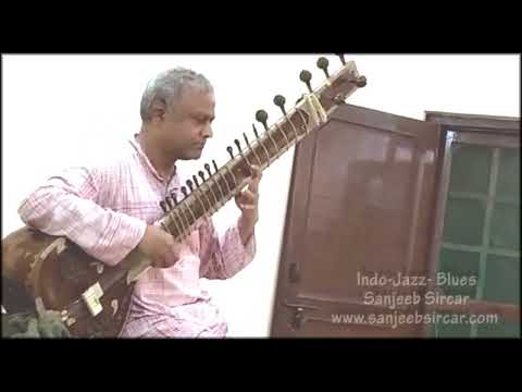 Sanjeeb Sircar, Sitarist, Multi-Instrumentalist - Indo-Jazz-Gospel-Blues on Sitar: Sanjeeb Sircar 