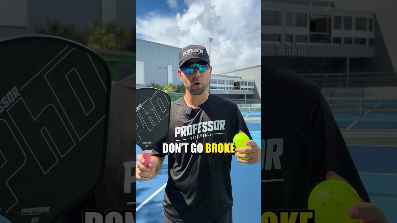 How Not To Go Broke In Pickleball #pickleball #pickleballvideos #pickleballviral