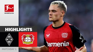 Last-Minute-Winner Wirtz! | Borussia M’gladbach — Bayer 04 Leverkusen 2-3 | Highlights | MD 1 – BULI