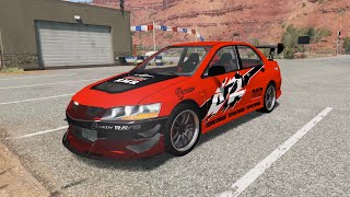 Beamng Mitsubishi Lancer Evolution Ix Gsr Tokyo Drift Car Mod Modshost