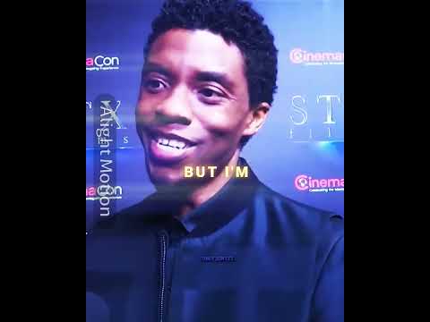"I'm Dead 💔" - Chadwick Boseman - Black Panther Edit | All the Stars |