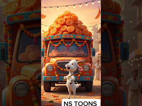 Bakri Ne Dadi Ka Sara Khana Kha Gayi #cartoon #ai #shortvideo #short #shorts #shortfeed #yt #animate