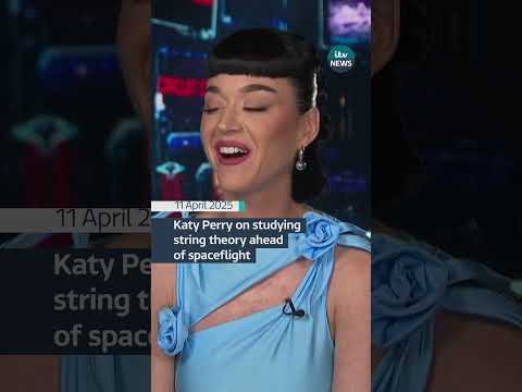 Pop star Katy Perry will be transported to space in a rocket operated by Blue Origin #itvnews #space